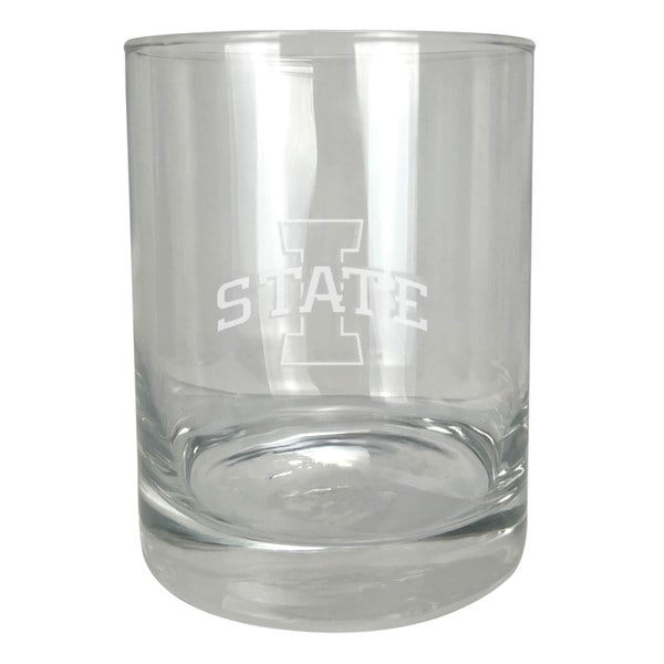 I-State Cyclones Clear Rocks Glass (13.5 oz.)